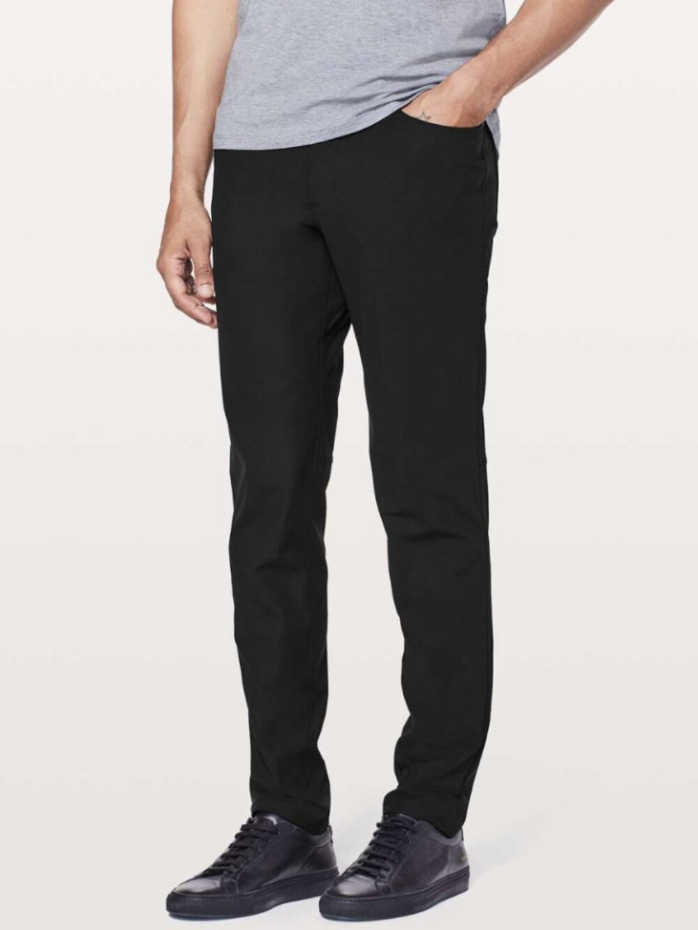 Lululemon ABC Slim Warpstreme 34" Black Men's 31x34